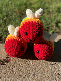 LGBTQ Bee Crochet Plushie