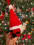 Santa Clause Crochet Gnome