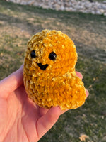 Chicken Nugget Crochet Plushie - Velvet