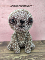 PATTERN ONLY | Seth the Sloth Crochet Pattern | Advanced Beginner Pattern