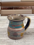 6 oz Pink and Blue Marble Conversation Heart Mug