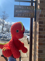 Apatosaurus Crochet Plushie - Sparkle Tomato