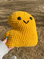 Jumbo Chicken Nugget Crochet Plushie