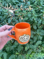 9 oz Pumpkin 22K Gold Luster Mug