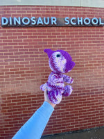 Parasaurolophus Crochet Plushie