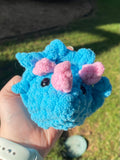 Transceratops Crochet Plushie Mini