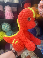 Apatosaurus Crochet Plushie - Sparkle Tomato