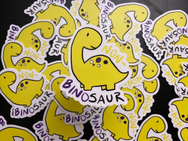 Non-binosaur Sticker