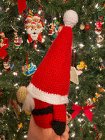 Santa Clause Crochet Gnome