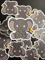 ALLYphant Sticker