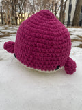 Whale Crochet Plushie - Hot Pink