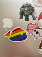 Homosexuwhale Sticker