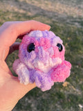 Pocket Octopus - Pink/Purple Tie Dye