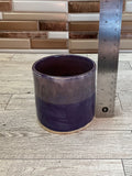 Purple Ceramic Vase/ Kitchen Utensil Holder