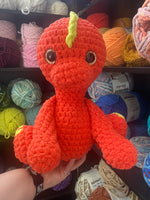 Apatosaurus Crochet Plushie - Sparkle Tomato