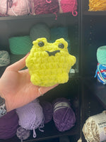 Pocket Frog Crochet Plushie - MYSTERY