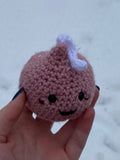 Hershey Kiss Crochet Plushie - Small Pink