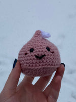 Hershey Kiss Crochet Plushie - Small Pink