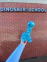 Brontosaurus Crochet Plushie - Stormy Ocean