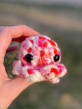 Pocket Octopus - Red/White/Pink