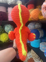 Apatosaurus Crochet Plushie - Sparkle Tomato