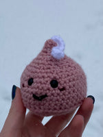 Hershey Kiss Crochet Plushie - Small Pink