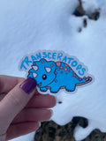 TRANSceratops Sticker