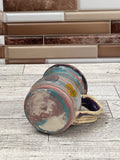 6 oz Pink and Blue Marble Conversation Heart Mug