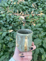 8 oz Witch Hat 22K Gold Luster Mug