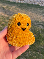 Chicken Nugget Crochet Plushie - Velvet