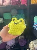 Pocket Frog Crochet Plushie - MYSTERY