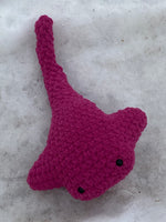 Stingray Crochet Plushie - Pink