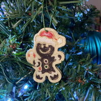 Gingerbread Ceramic Ornament